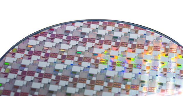 Hojas de silicio para la fabricación de semiconductores de circuitos integrados