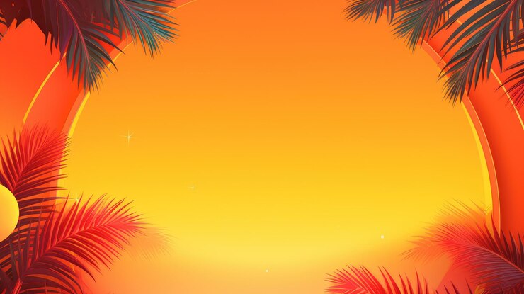 Hola verano fondo resumen pancarta de venta de verano