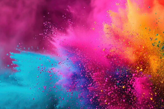 Holi-Fest der Farben