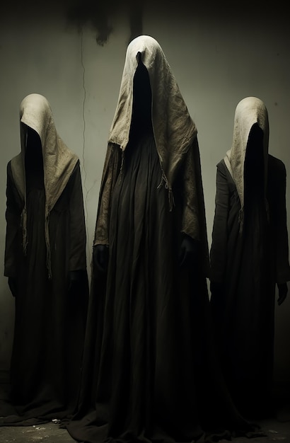 Hollow dark realm possuído cartaz grim reaper skeleton monges