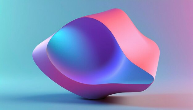 Holo formas abstractas 3D