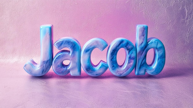 Holo Marble personalisierte Namenspostkarte perfekt für die Dekoration
