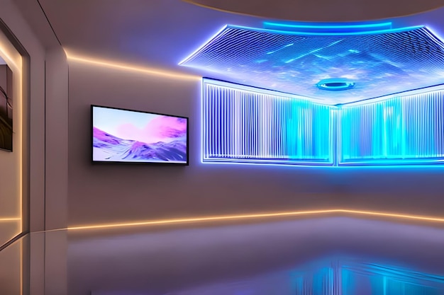 Hologramm-Bildschirm Future Art Gallery