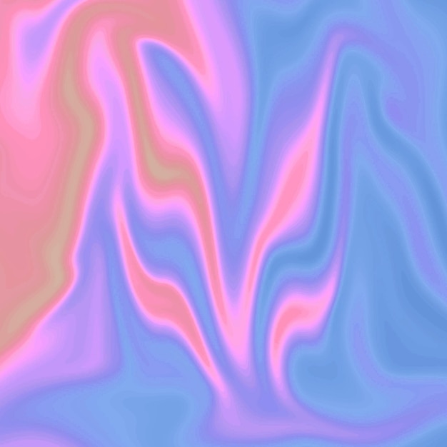 Holographische Regenbogenfolie-Texturoberfläche mit gerinneltem abstrakten Folienmuster
