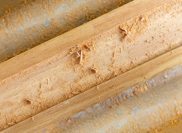 Holz-Log-Textur-Hintergrund für Material im Handwerkskonzept