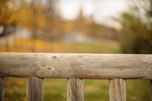 Holz mit natürlichen Blättern