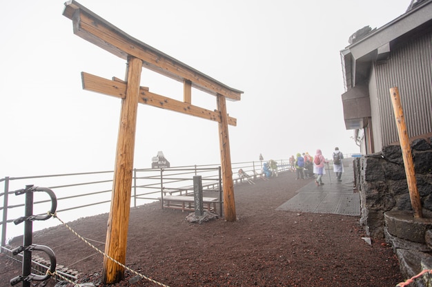 Holz Toroi Tempel Tür Japan