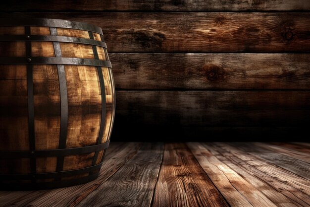 Holz-Whisky-Fass Holzfass Erzeugen Sie Ai