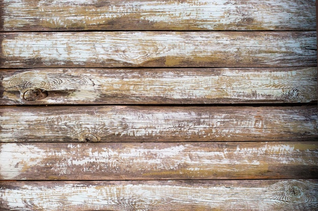 Holzbanner in grauer Farbe aus alten Brettern