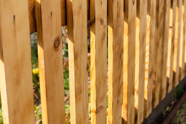 Foto holzlattenzaun für den hintergrund