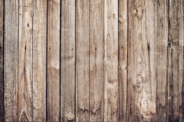 Holzplatte Textur HintergrundDraufsicht auf verwittertes Vintage-Holz mit Rissen Braune rustikale raue Holzstruktur und Muster für den Hintergrund