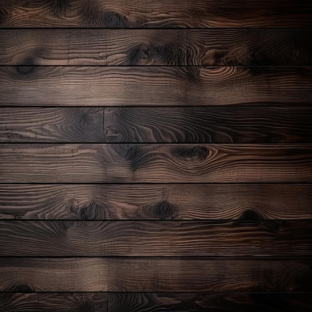 Holzstruktur brauner Holzhintergrund natürliche Textur Generative KI