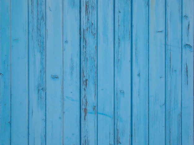Holztapete blaue Planken verwitterter hölzerner Hintergrund