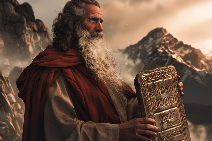 Foto hombre barbudo con un libro