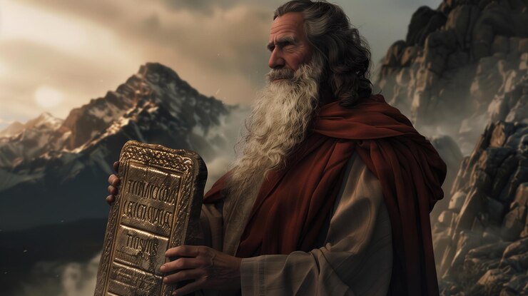 Foto hombre barbudo con un libro