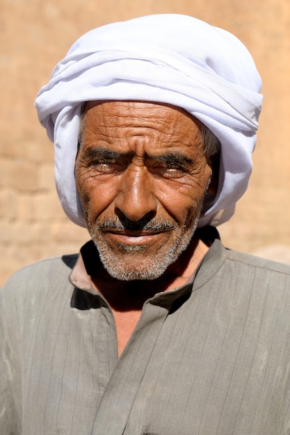 Un hombre beduino en Egipto