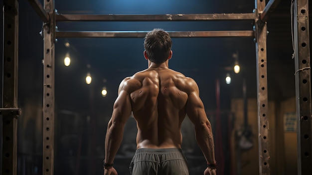 Hombre haciendo PullUps