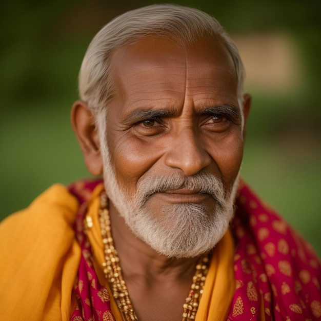 hombre indio viejo