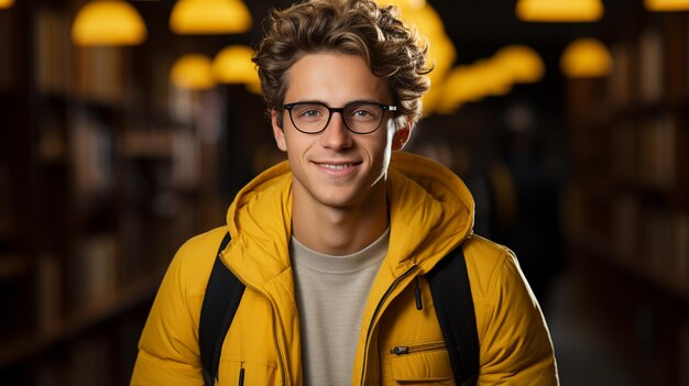 Hombre joven en gafas de sol