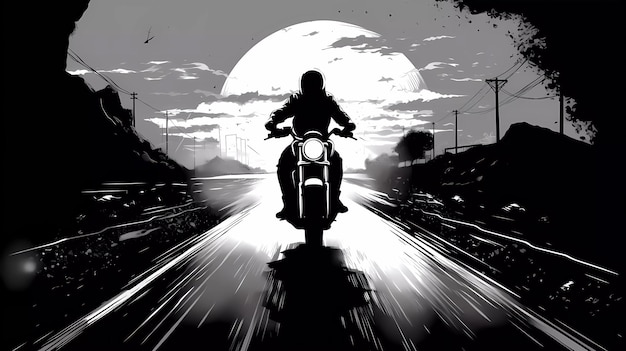 Un hombre en una motocicleta con la palabra moto de cross en la portada