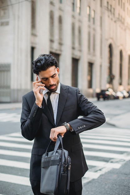 hombre de negocios imagen elegante