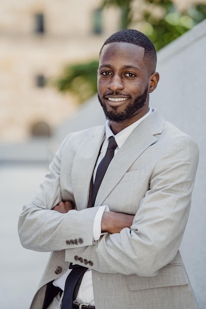 hombre de negocios imagen elegante