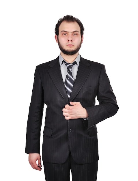 hombre de negocios en traje