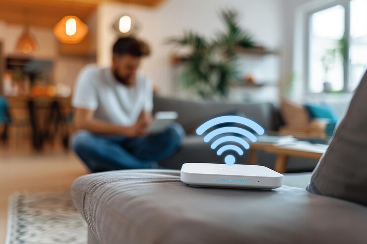 un hombre se sienta en un sofá con un teléfono a su lado