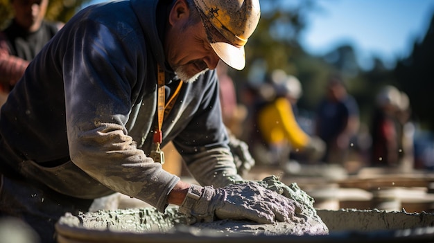 hombre trabajando en el taller