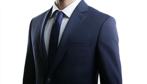 un hombre en un traje con una camisa que dice cita el nombre cita en el frente
