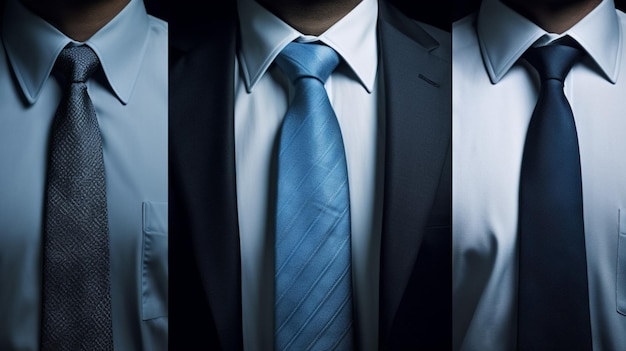 Un hombre de traje y corbata con una camisa blanca que dice "la palabra jefe"