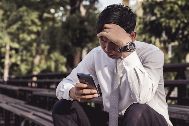 Los hombres de negocios son estresantes