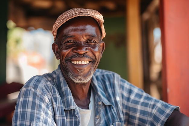 Foto homem africano