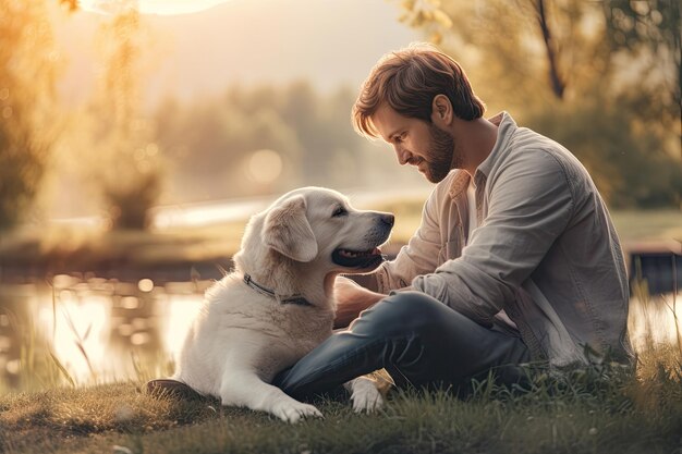 Homem com Cão