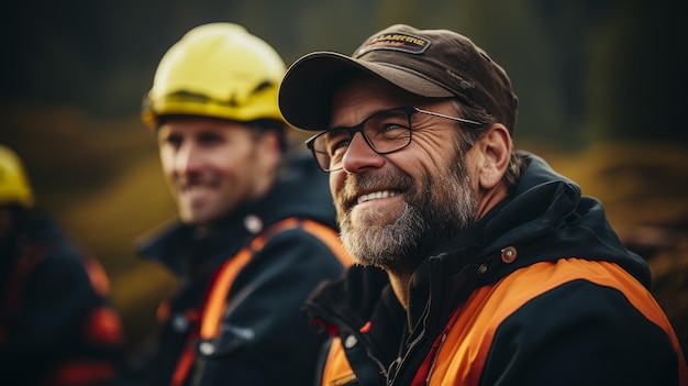 Homem de barba, chapéu e óculos