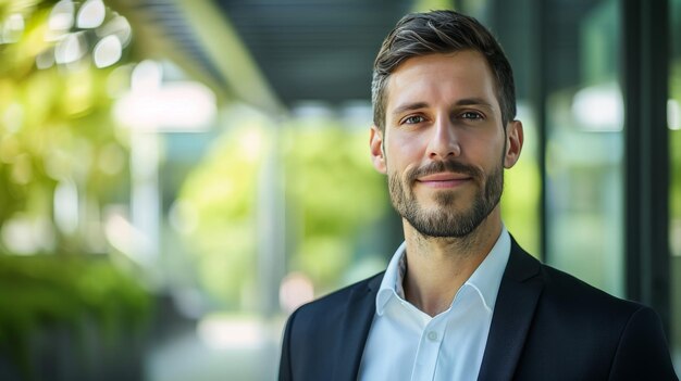 Homem de camisa preta Empregado