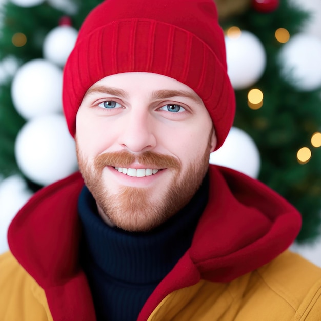 Homem de Natal gerado por IA