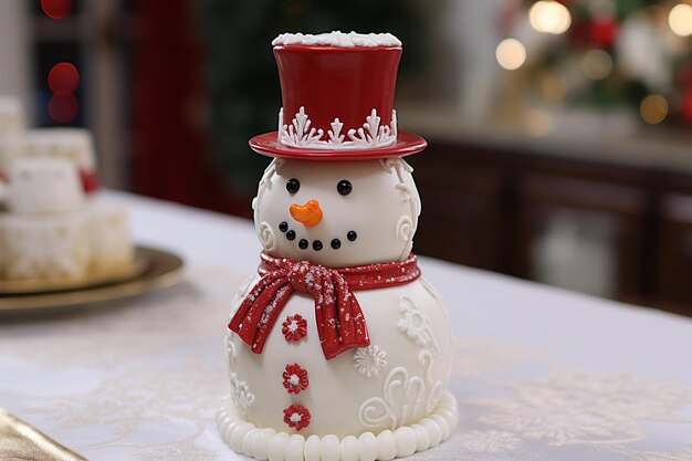 Homem-de-neve foto do Homem- de-neve Gleeful Frosting