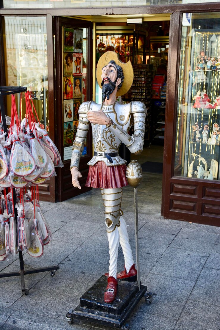 Foto homem de pé na loja