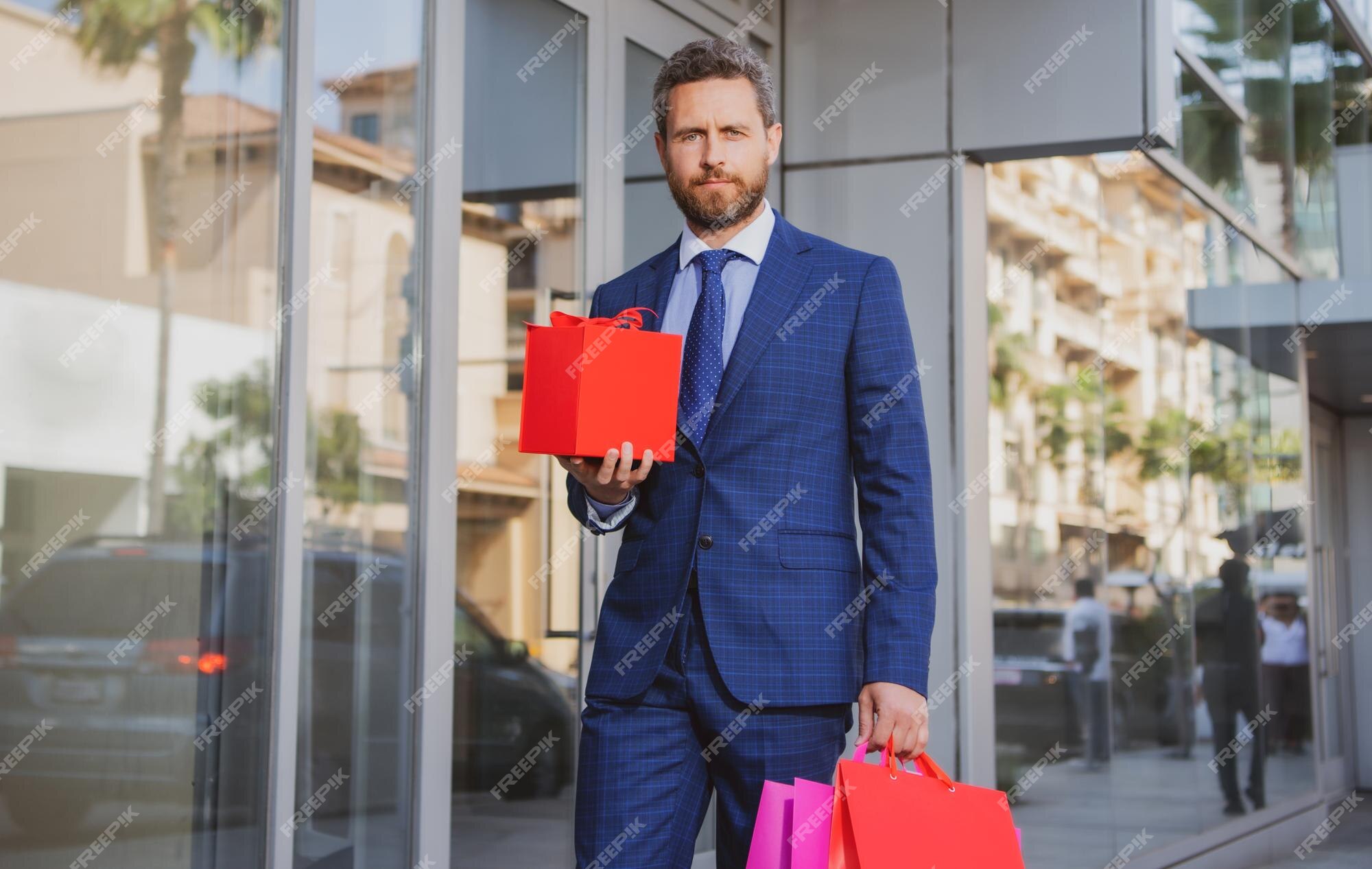 Sacolas para Presentes Homem De Negócios