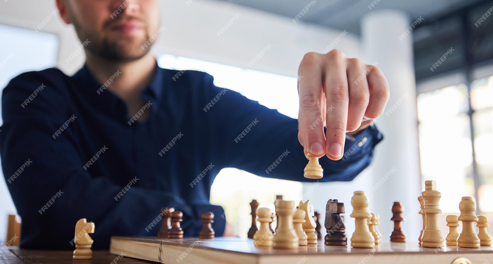 Checkmate revelando o emocionante jogo de estratégia de xadrez