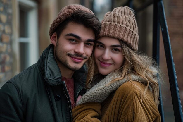 Homem e Mulher de pé juntos