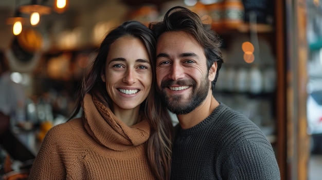 Homem e Mulher de pé juntos