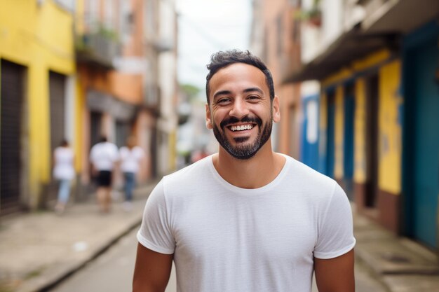 Foto homem latino.