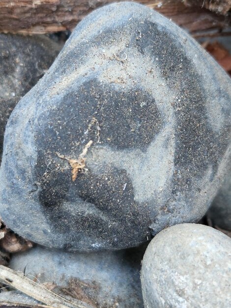 Foto homem na pedra