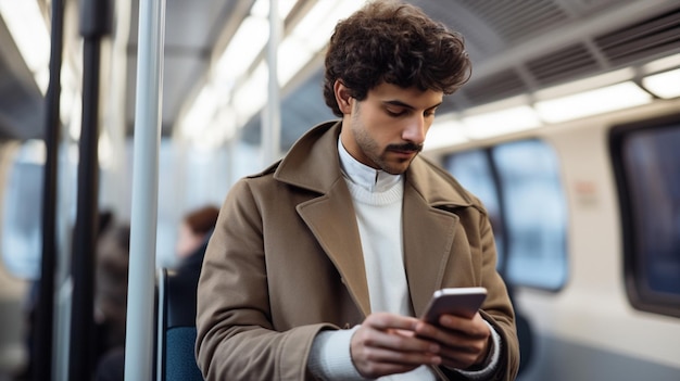 Homens da cidade com aparência adulta em pé na estação de espera viagem horizontal espera passageiro comunicação passageiro transporte de negócios empresário tecnologia pessoa