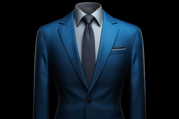 Homens elegantes terno formal lapel gerar Ai