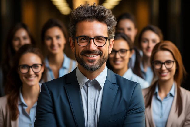 Foto homens em ternos elegantes posando juntos em um fundo azul escuro beleza masculina retrato de estúdio