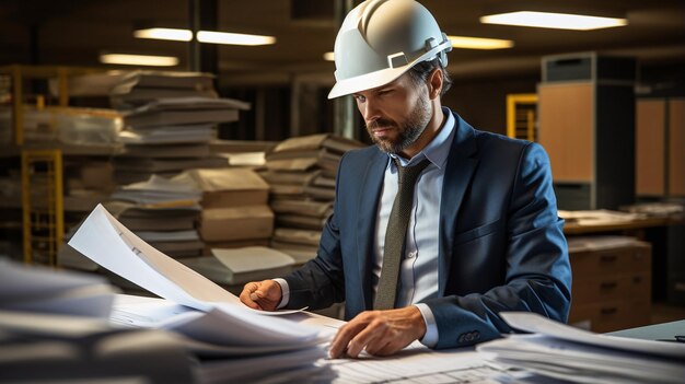 Foto homens no trabalho