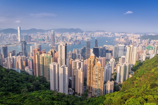 hong kong construindo como Victoria Peak